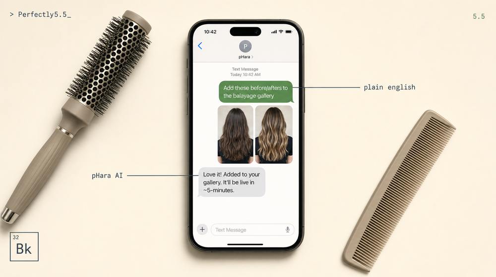 Text your hearing clinic’s photos straight to your website